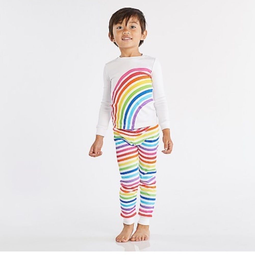 Pottery Barn Kids FLOUR SHOP Stripe Pajama Set